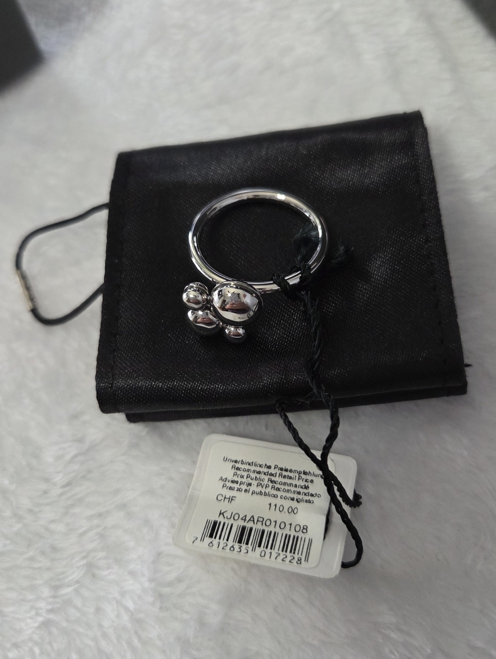 Calvin Klein Fidget Ring- NWT, size 8 - Picture 3 of 7